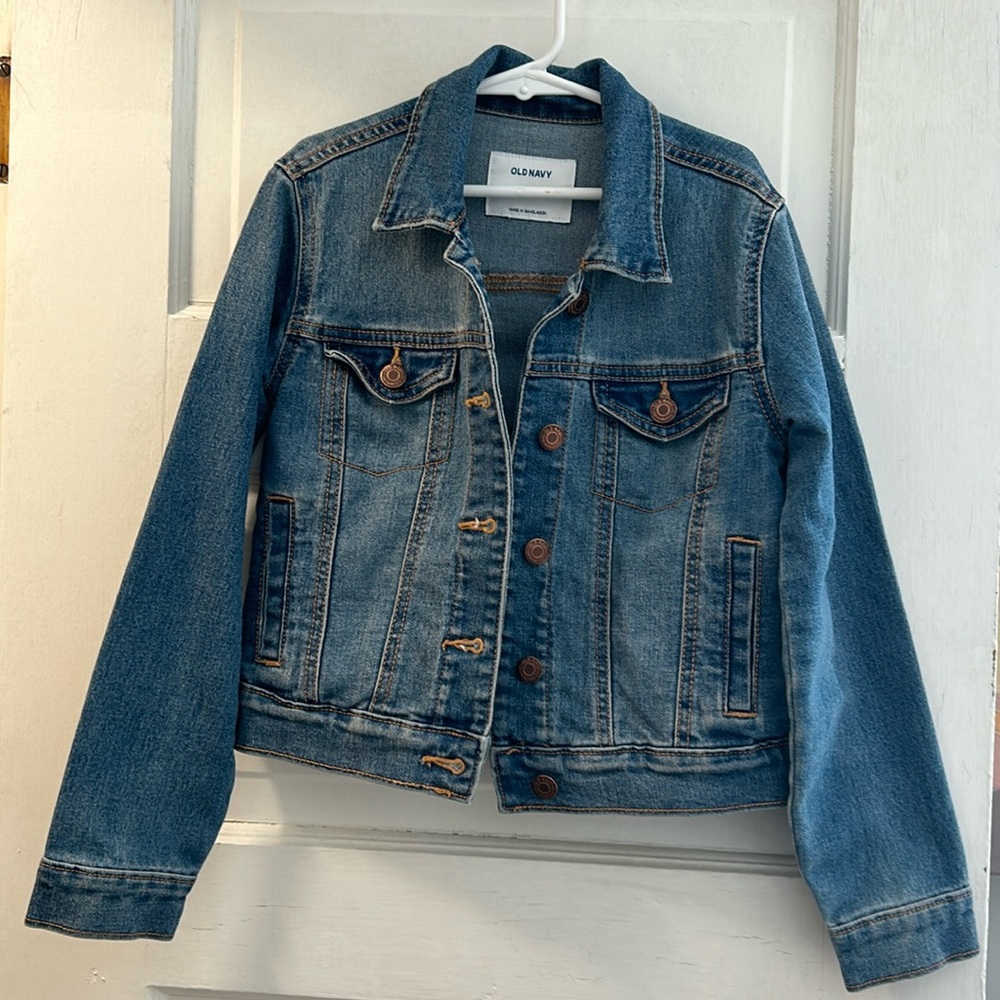 Blue denim jacket